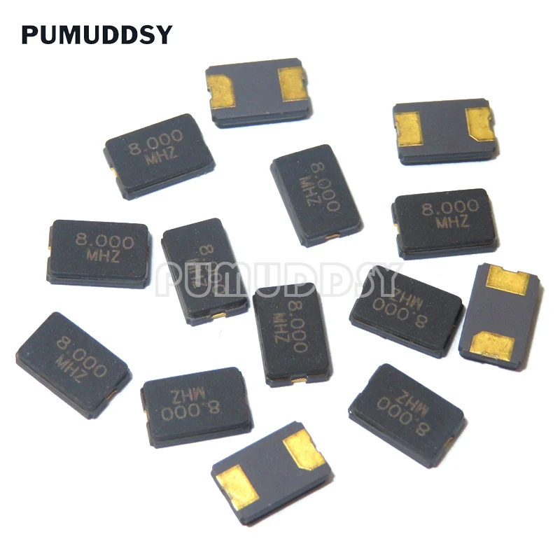 10PCS 8MHZ 10MHZ 11.0592MHZ 12.000MHZ 13.56MHZ 16.000MHZ 20.000MHZ 24.000MHZ 8.000MHZ 2Pin 5032 SMD Quartz Resonator Crystal