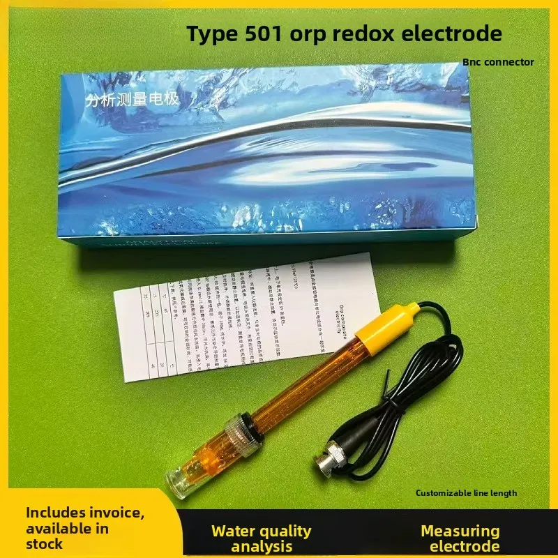ORP redox potentiometer probe sensor detection electrode BNC standard interface