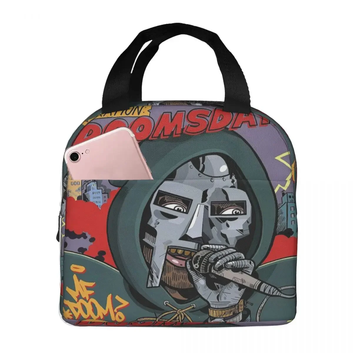 

Термосумка-холодильник MF Music D-Doom-S Doomsday Operation Concert Cover Comic для обедов и еды, контейнер для ланч-боксов