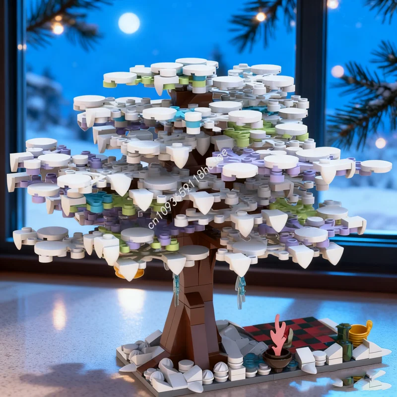 

362pcs MOC It S Just A Tree Winter Cityed Model Building Toys Blocks Architecture DIY Christmas Gifts Idea Education Birthday