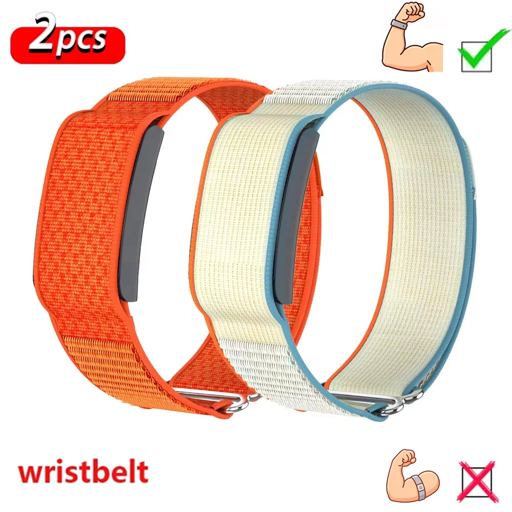 Für Amazfit Helio Einstellbare Nylon Arm Strap Atmungsaktive Sport Bands für Fitness Tracker Ersatz correa amazfit helio straps
