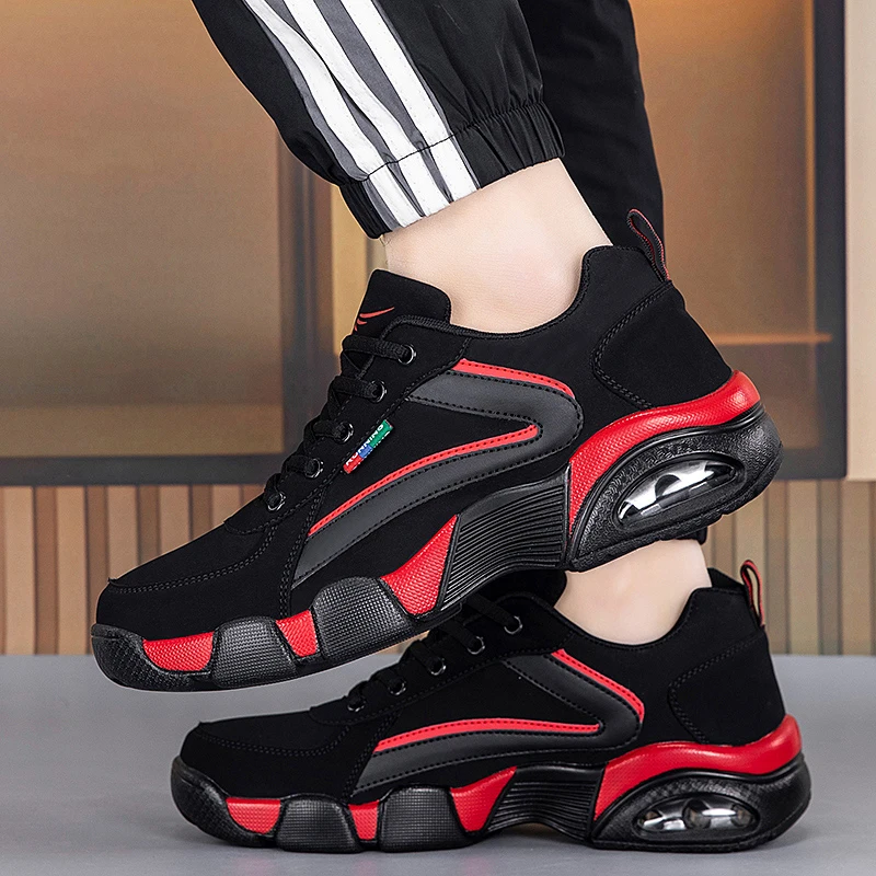 

Men's Lightweight Outdoor Jogging Sneakers Carbon Plate Cushion Comfortable Wear Resistant Breathable Shoes