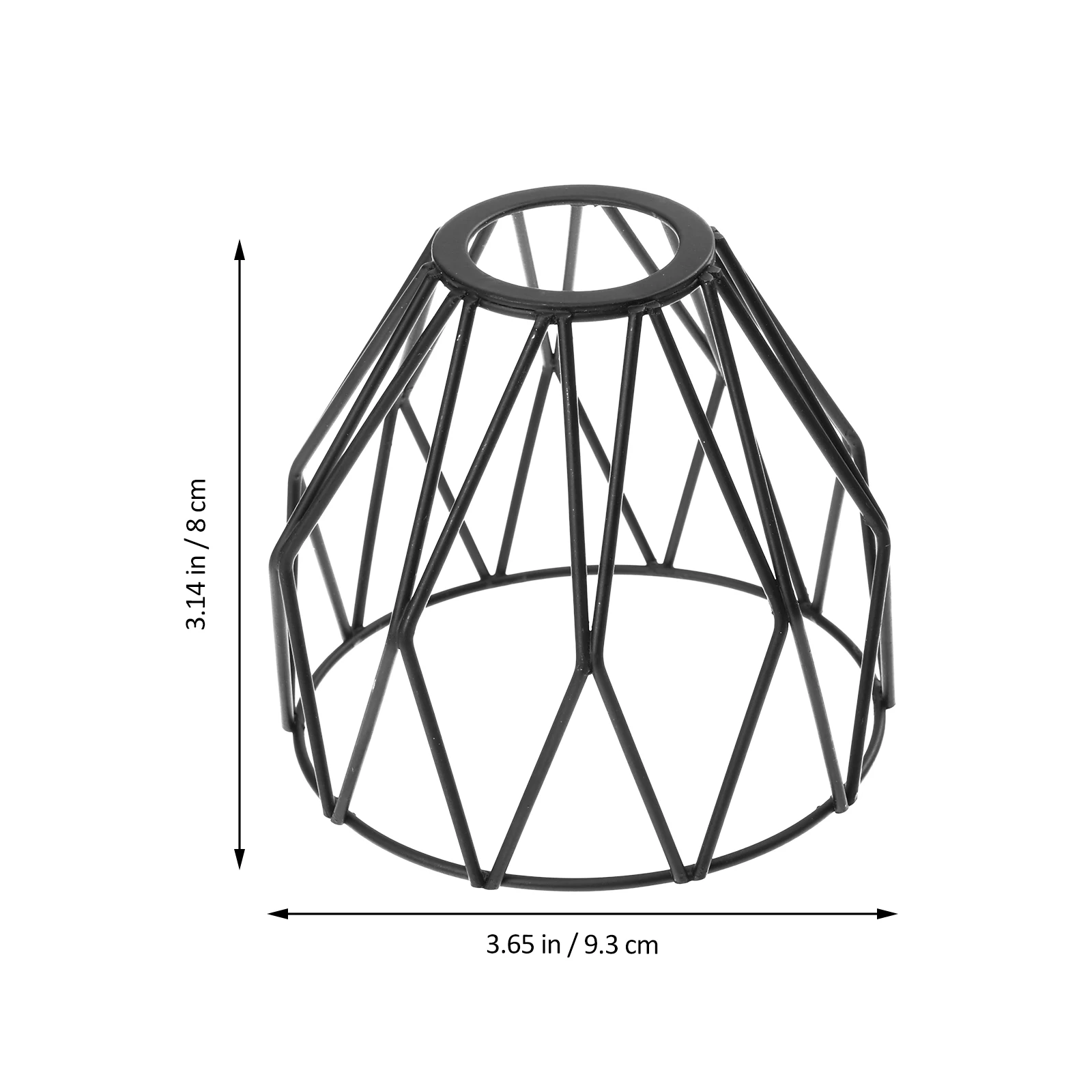 

Stylish Wrought Iron Lampshade Metal Decorative Light Cover for Ceiling Pendant Aisle Hotel Bedroom Library Durable