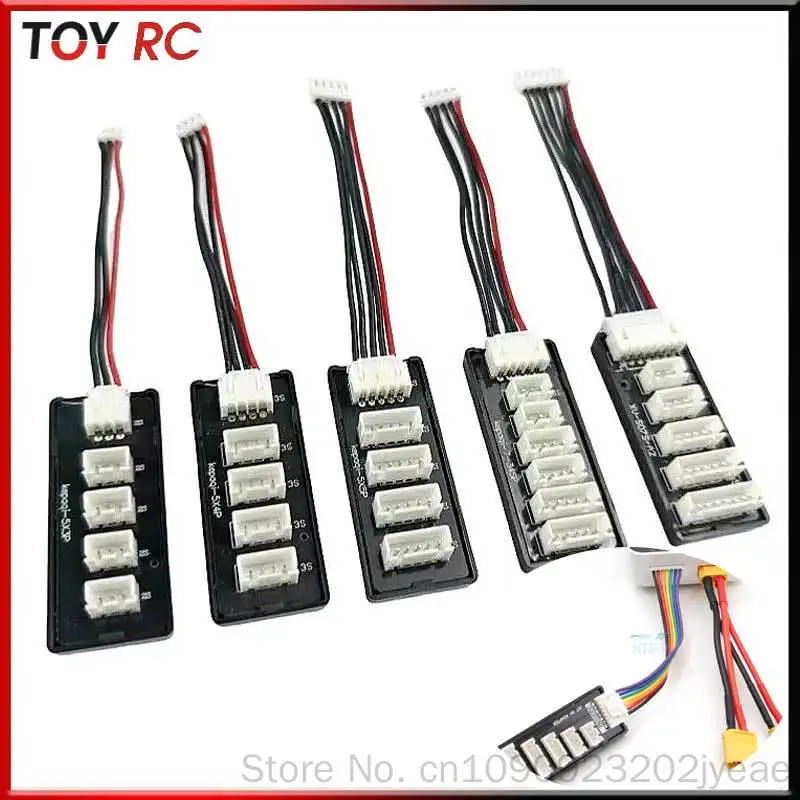 Kepaqi Rc Product Lipo Battery Charge Balance Board Jst Xh Board Balance Expansion Charger Adapter For 2s 3s 4s 2-4s 2-6s 2-8s