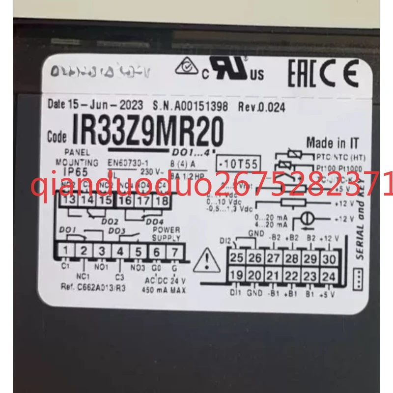 

Подходит для термостата Carle IR33Z9MR20