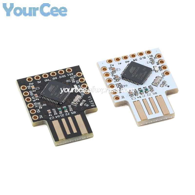10pcs/1pc ATMEGA32U4 Mini Development Board Module 16MHZ Clock frequency 5V DC Single Chip Microcontroller