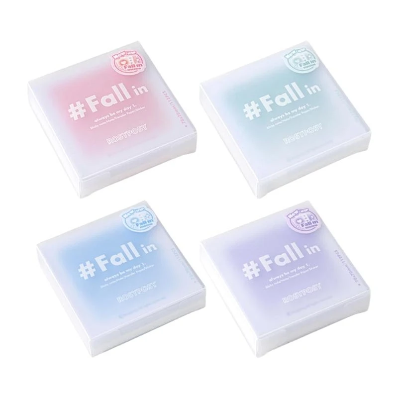 接着剤の粘着メモ夢のようなグラデーション色のライティングパッド素敵なメモパッドシンプルなメモパッドスクールオフィス用品