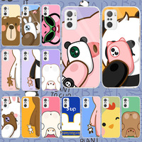 BW-5 Cartoon Animals Soft Silicone Case For Moto G30 G20 G50 G60 G60S G200 G41 G51 G71 E13 E22I E22 G22 G Power Play