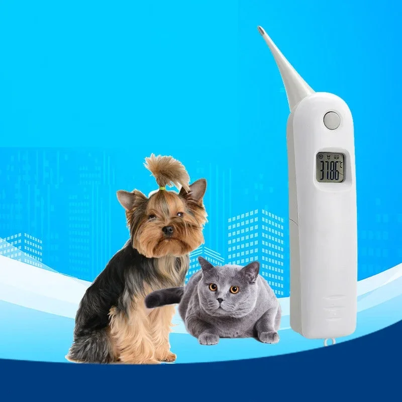 Tier Elektronische Ehermometer Pet Thermometer Digital Thermometer Schnelle Rektale Thermometer für Hunde, Katzen, Pferd, Schweine & Schafe