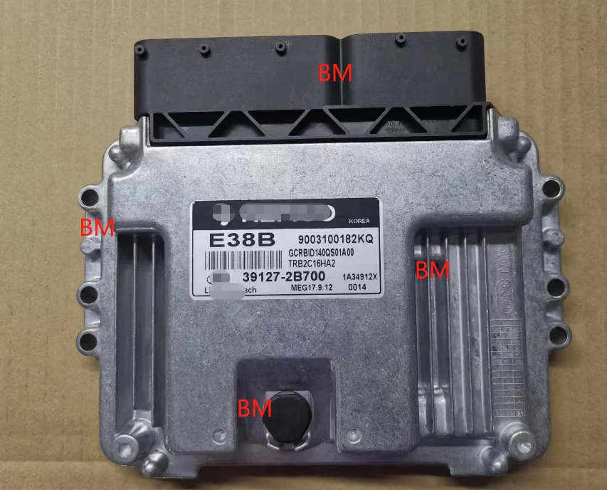 Auto Parts Control Unit Module ECU Computer Board Assy 39127-2B700 39128-2B700 MEG17.9.12 for Hyu ndai Accent 1.4 2010-2014