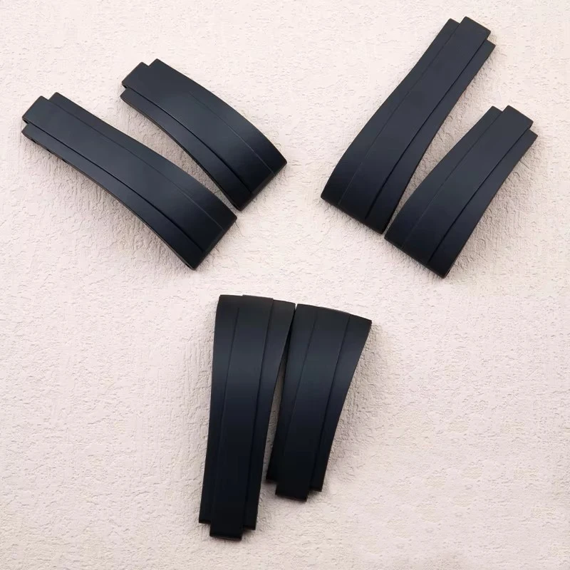 Rubber Watchband for Rolex Daytona Submariner Role OYSTERFLEX Yacht Master Small Wristband 20mm Silicone Watch Strap