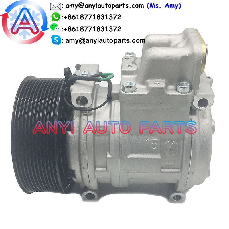 China Factory COM276 Denso 10PA15C 11PK Auto ac compressor for Mercedes-Benz Trucks Actros A5412301111 A6161301015