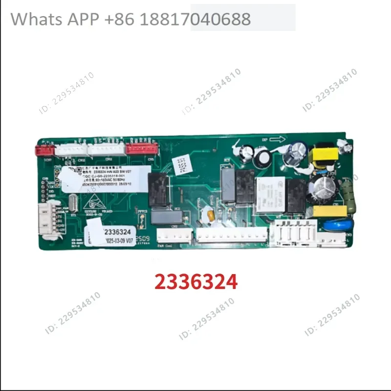 1PC for  Washing Machine Computer Board 2336324 2326872 2328548 2395303 2326788 Motherboard Power Board