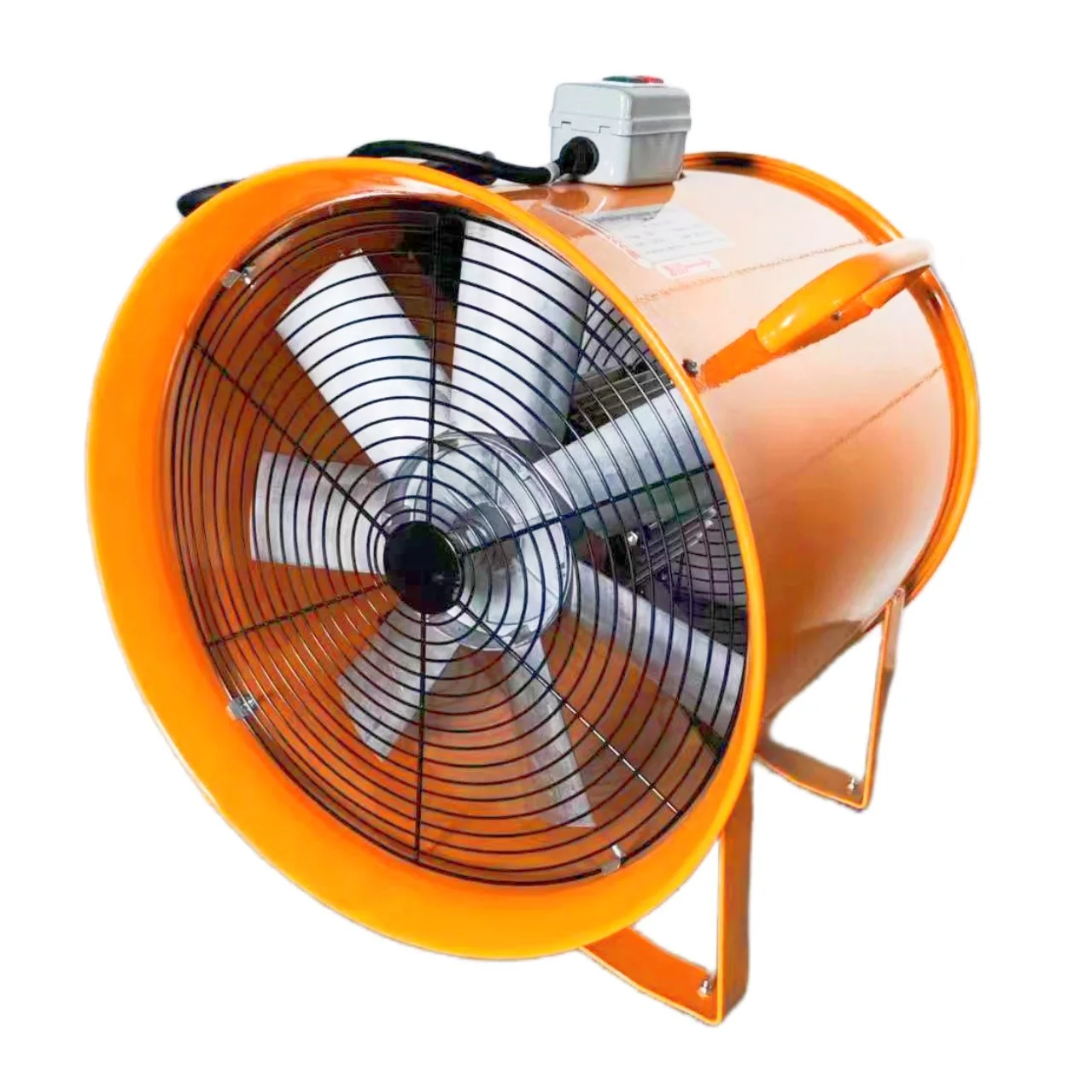 

Portable Commercial Electric Axial Ventilation Fan 16'' 400mm 2800RPM Duct Blower for Poultry Equipment