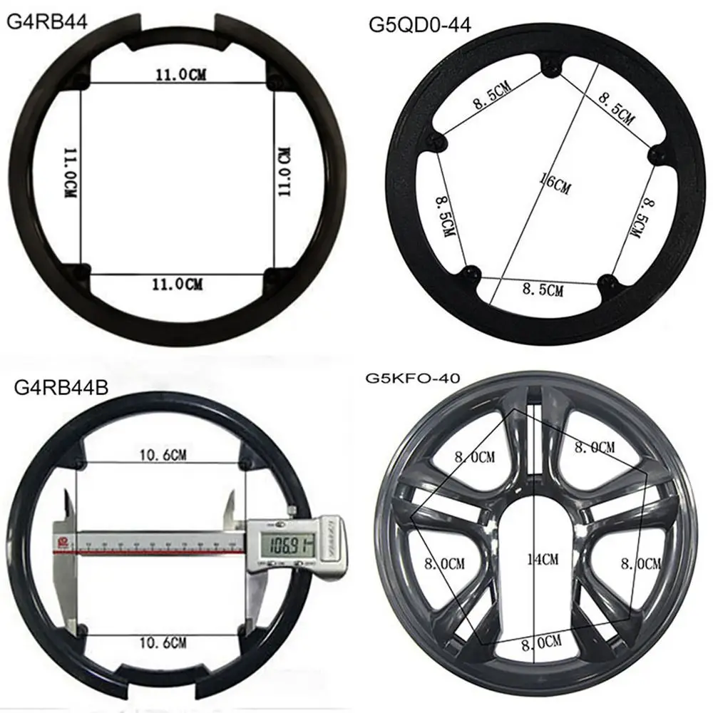 Bicycle Parts Protective Cover Bicycle Tooth Plate Bike Crank Cap Chain Wheel Guard Universal Crank Cover