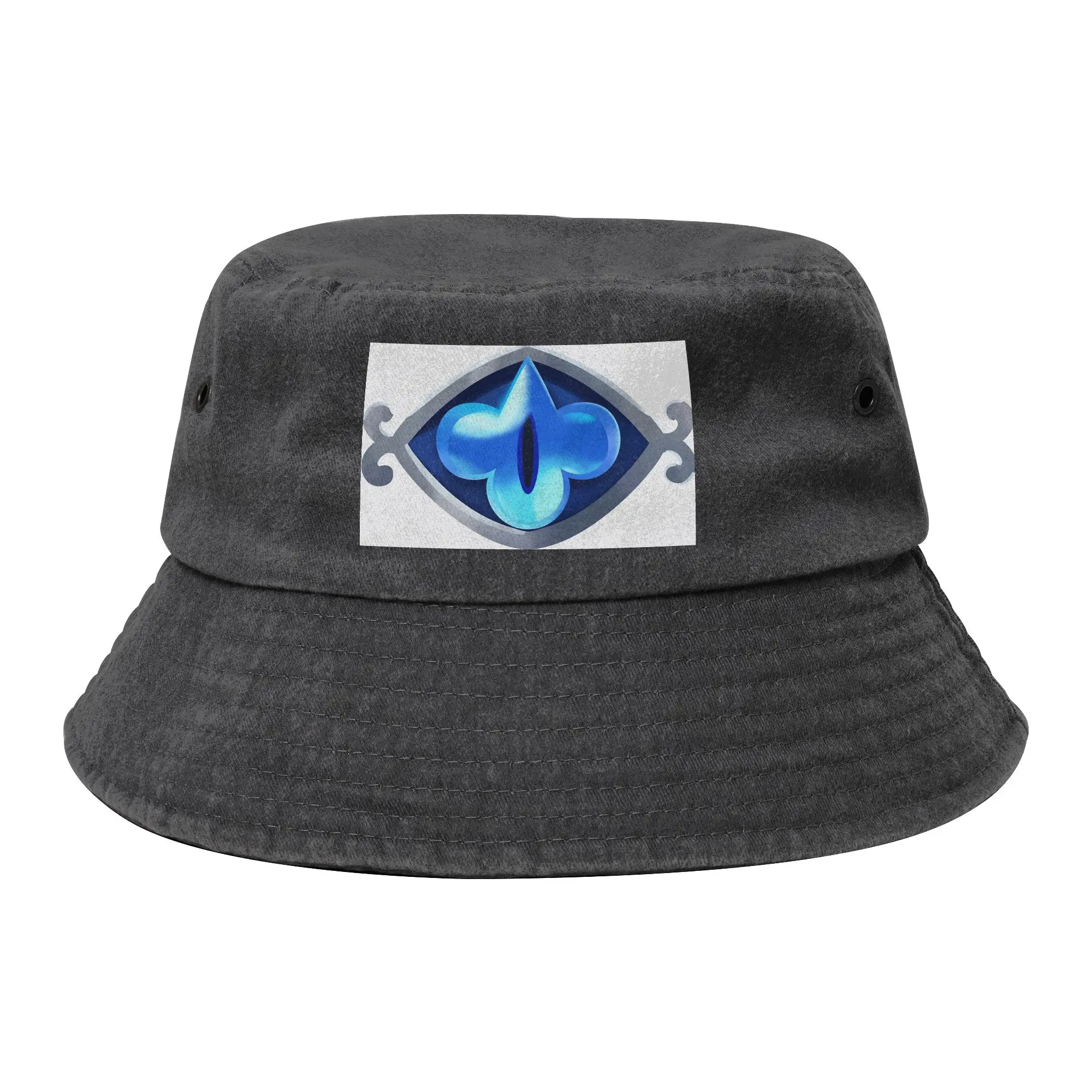 Shadow Milk Cookie Souljam Bucket Hat for Women Men Summer Cookie Run Kingdom Distressed Cotton Sun Hats Outdoor Fisherman Caps
