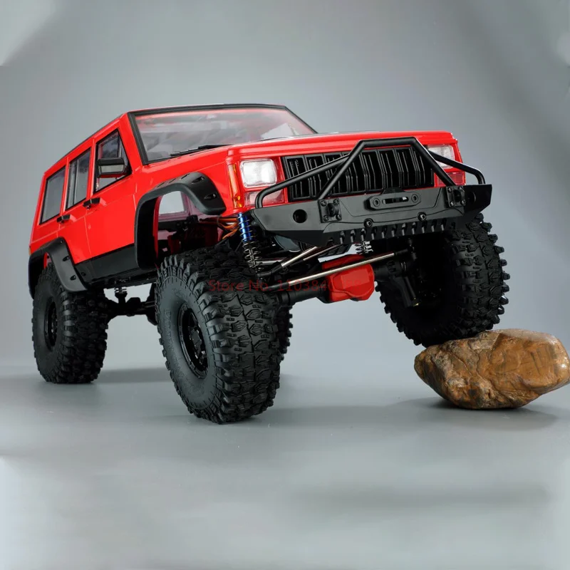 Cherokee Controle Remoto Veículo Modelo Brinquedo, Ax-8509, 1:10, Escala Completa, 4wd, Ao ar livre, Escalada Off-Road, Simulação, Presente do Menino