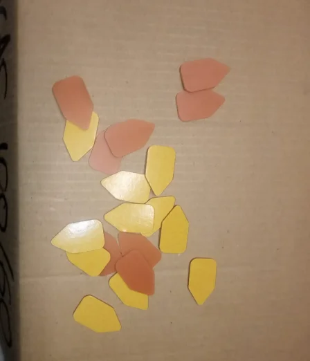 

50pcs self-adhesive separator
