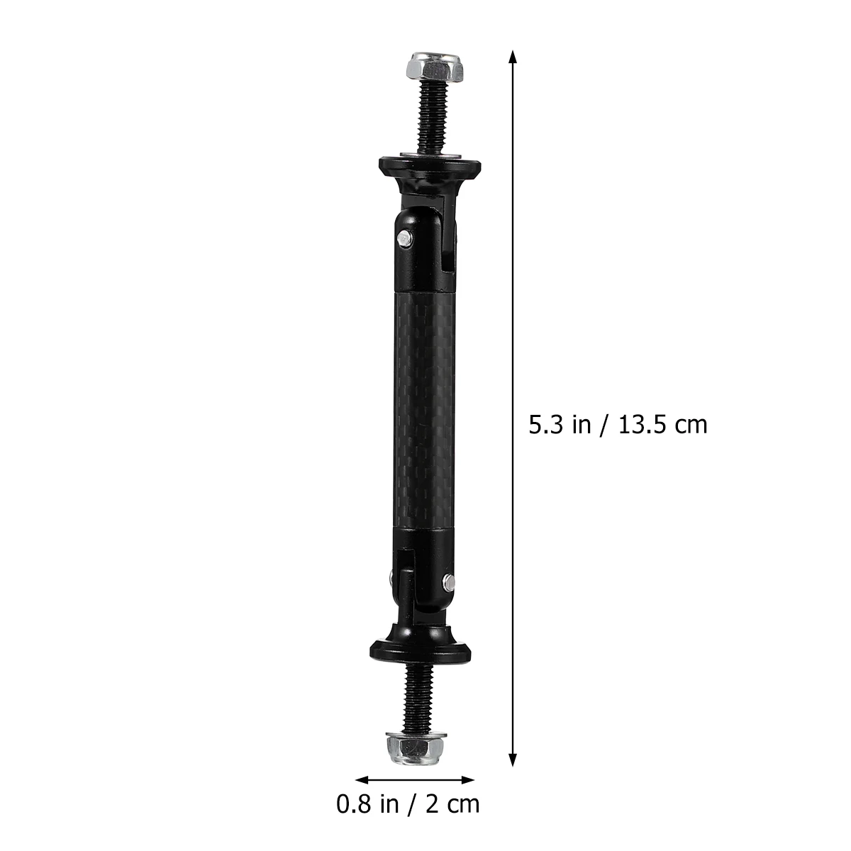

Aluminum Alloy Carbon Fiber Front Lip Bumper Protector Rod Car Modification Accessories Lever Fixing Bracket Support
