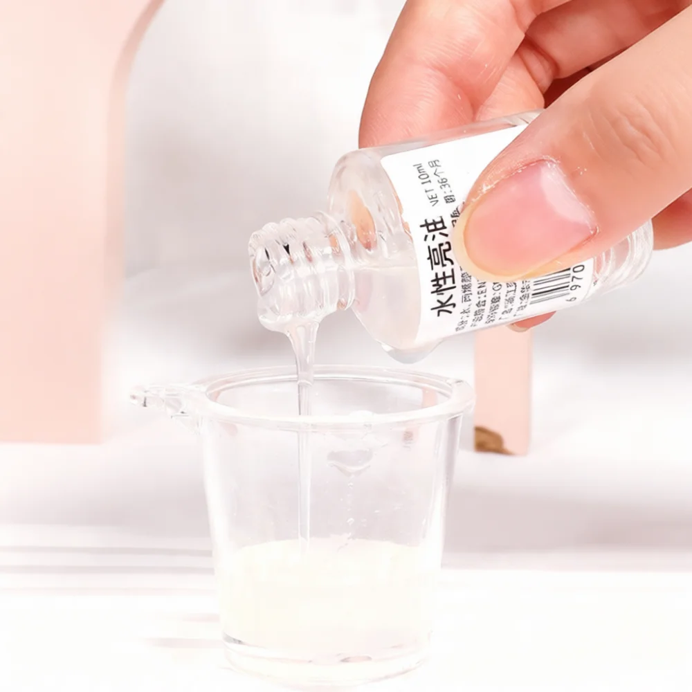 Fast Drying Transparent Gloss Coating Varnish For Plaster Dyes Art Crafts Protective Finishing Sealer Water Based Liquid