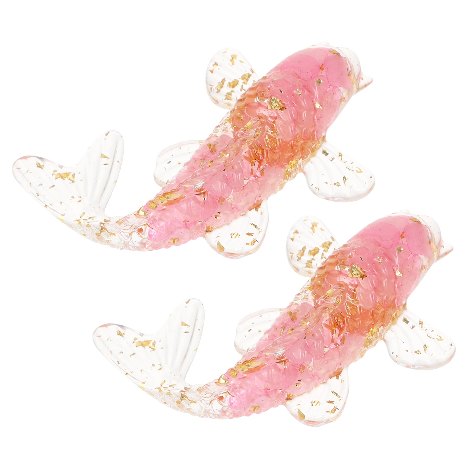 2 قطعة تمثال سمكة كريستال صغير تصميم فريد من نوعه لديكور طاولة سطح المكتب والمكتب الداخلي فكرة هدية للديكور الكريستالي #1