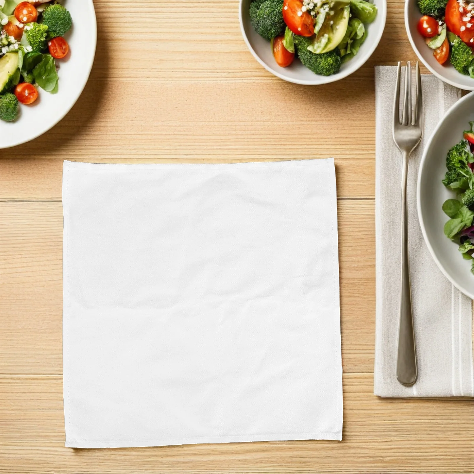 

10 Pcs Beverage Napkins Absorb Water Cloth Cotton Dish Towels Absorbent Table Wipes