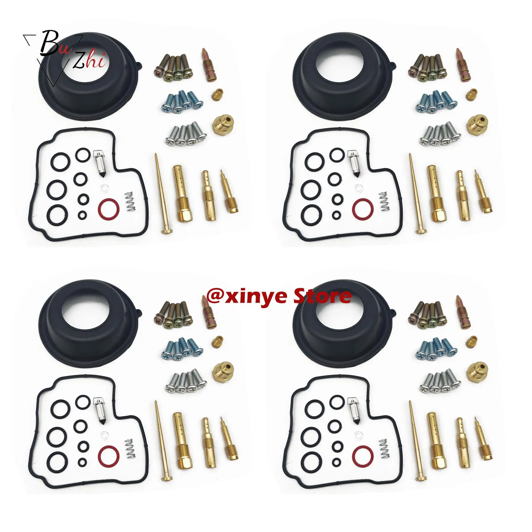 Carburetor repair kit needle valve gasket vacuum diaphragm for Honda CB-1 400CC CB1 400 CC CB400F NC27 NC 27