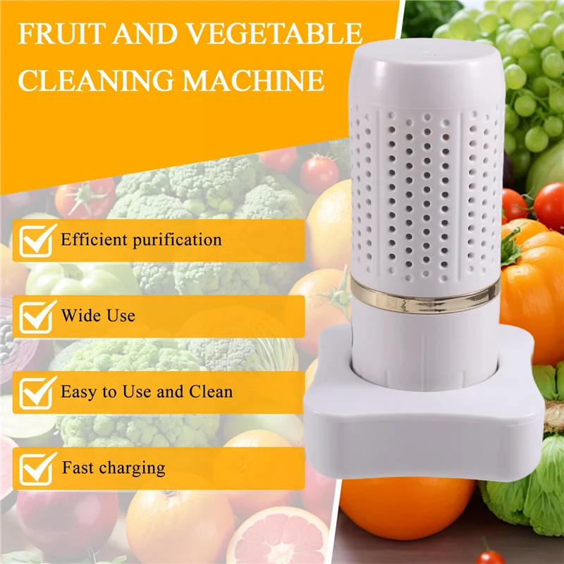 

BAAN-Food Purifier Fruit And Vegetable Cleaning Machine Device For Washing Vegetables Tableware