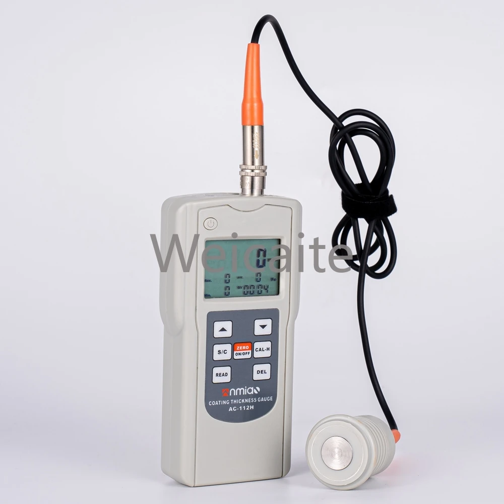 Digital 0-12mm Coating thickness meter film thickness measurement Galvanized coating thickness gauge