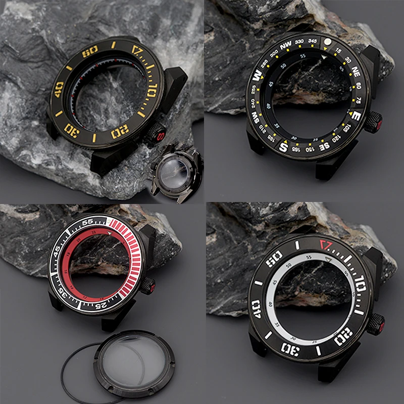 

Men"s Watch Diving Case PROSPEX King Samurai Series Fit Seiko 4R35 4R36 NH35 NH36 Automatic Movement 200M Waterproof Stainle