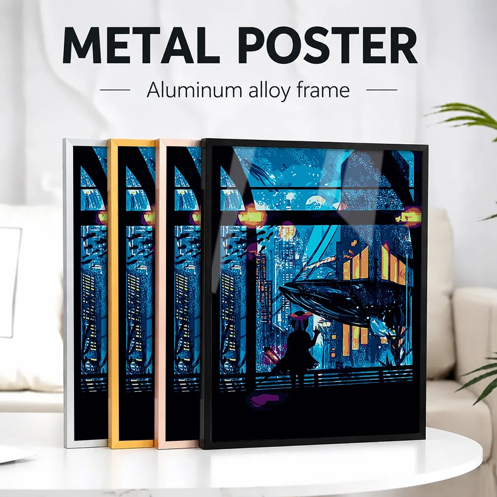 BioShock Framed Metal Poster Personalized Photo Immersive Adventure Style Wall Art For Living Room And Bedroom Gaming Fan Gift