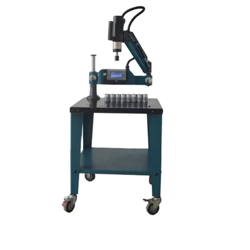 

Small Flexible Arm Cnc Automatic Spindle Distance Adjustable Rubber Tapping and Drilling Machine Video Electric M36