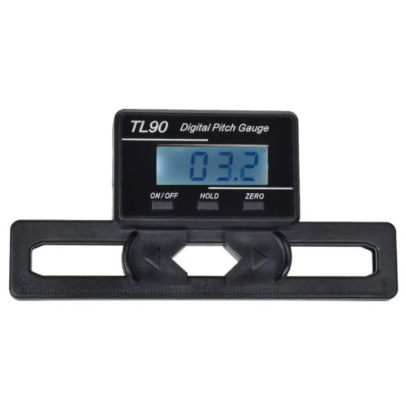 TL90 Main Blade Digital Pitch Gauge W/LCD Display Align TREX 250 450 500 600 700 Helicopter