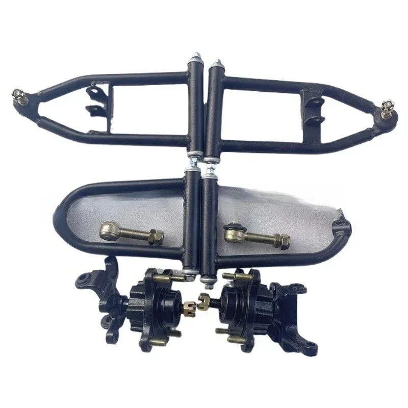 Kart suspension accessories, Maverick ATV modified adjustable ball head M10 rocker arm disc brake claw flange