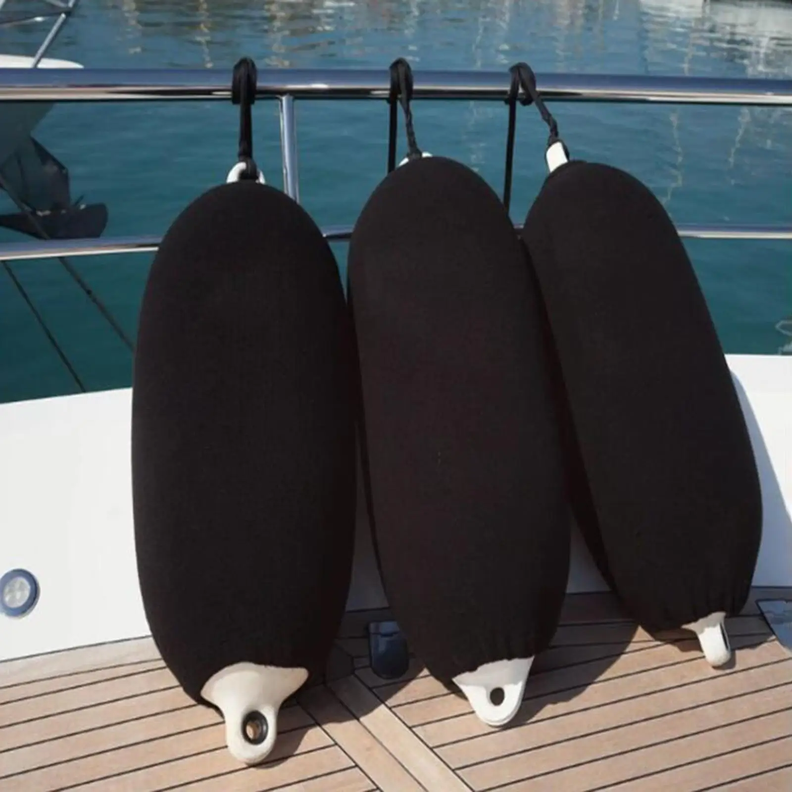 Elastic Acrylic Boat Fender Cover Thickened Marine Bumper Socks Anti Protection Sleeve for Nautical Accessories