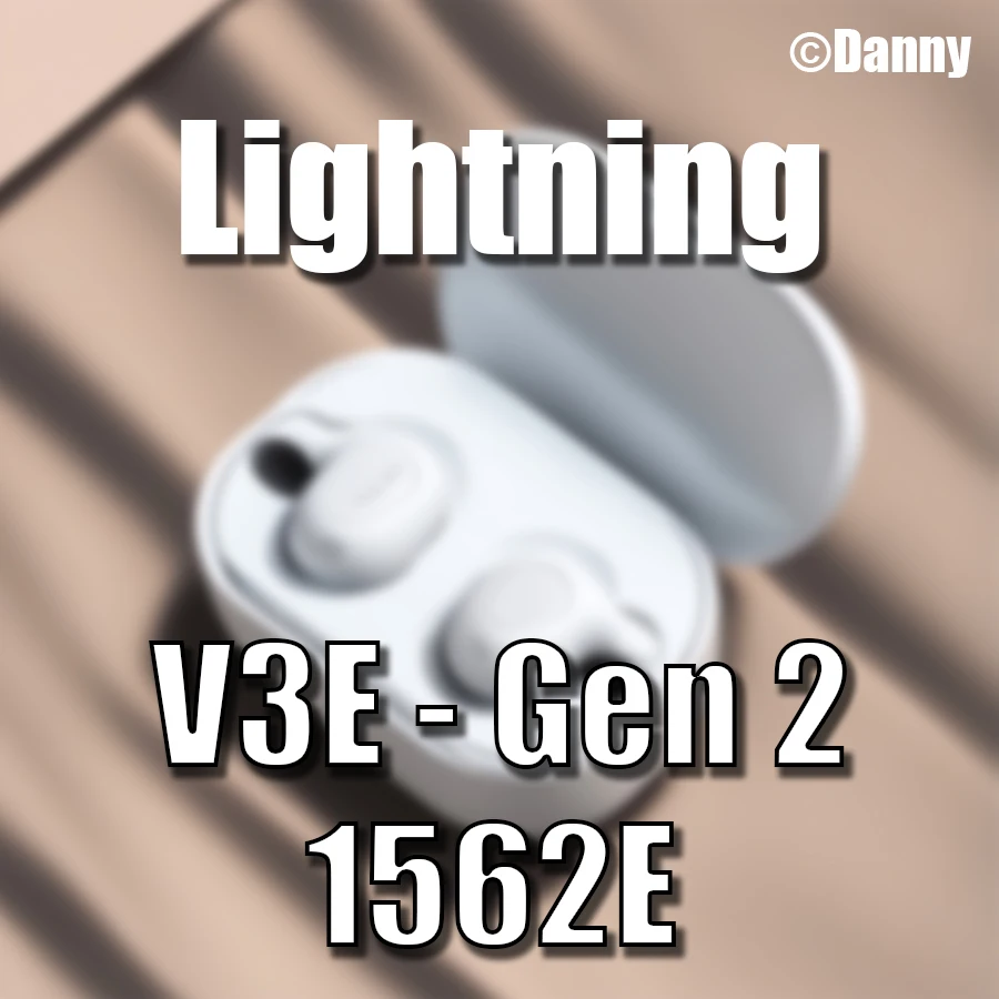 Danny Gen2 V3E TWS Bluetooth Sport Ohrhörer Drahtlose wasserdichte Bass Kopfhörer 1562E