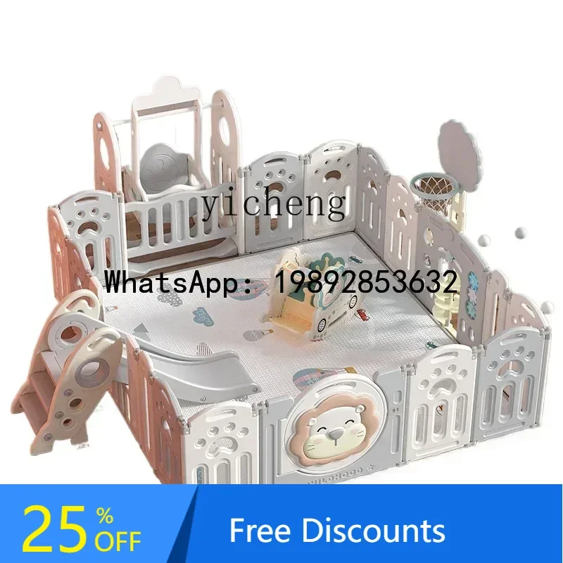 

WL Children's Game Fence Foldable Baby Protective Grating Home Baby Toddler Crawling Fence