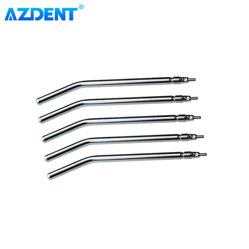 5PCS Dental Spray Nozzles Tips AZDENT Copper Material Sterilizable for 3 Way Air Water Syringe Dentistry Tool Instrument