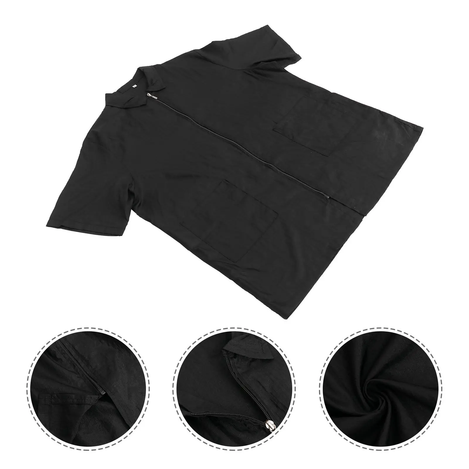 

1 шт. Прочная водонепроницаемая дышащая рабочая одежда для парикмахерских, кухонь, салонов красоты и уборки