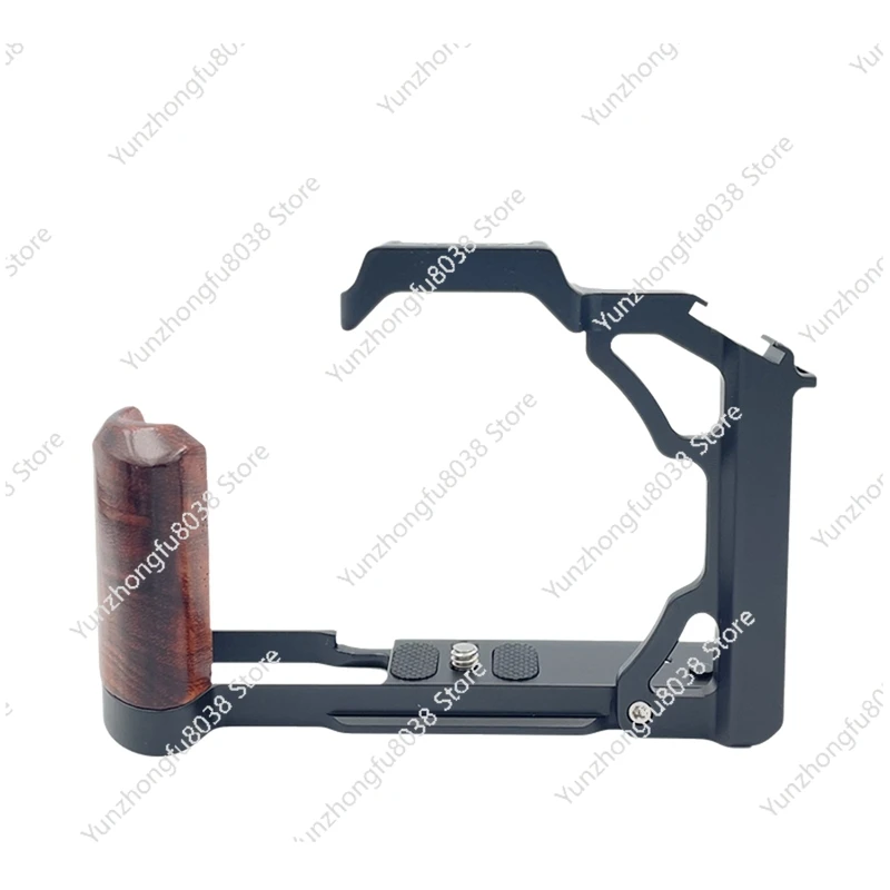 

B37B-Wood Handle Aluminum Alloy Camera Cage Stabilizer Rig For Cameras