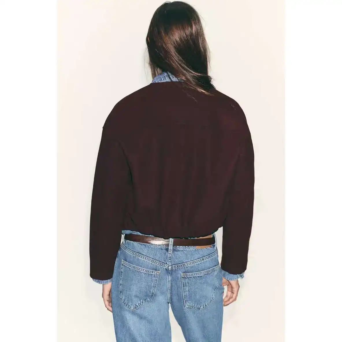 Pure Desire Lazy Sle Retro Slim Fit Bottoni dorati Morbido Jaet Cappotto da donna Faion Autunno Inverno Caldo lungo Sve rotondo Ne