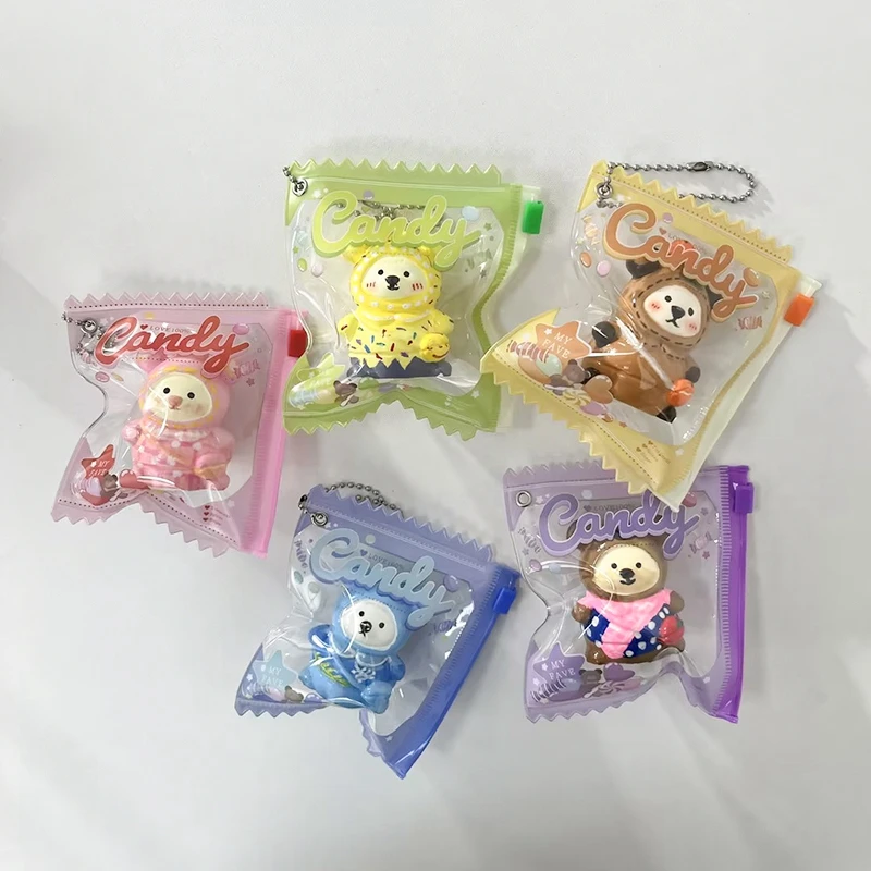 1/5pcs Badge Bag Mini Candy Bag Cute Candy Pouch Idol Pins Protector Case Bag for Pin Birthday Bags for Gifts Valentine Day Gift