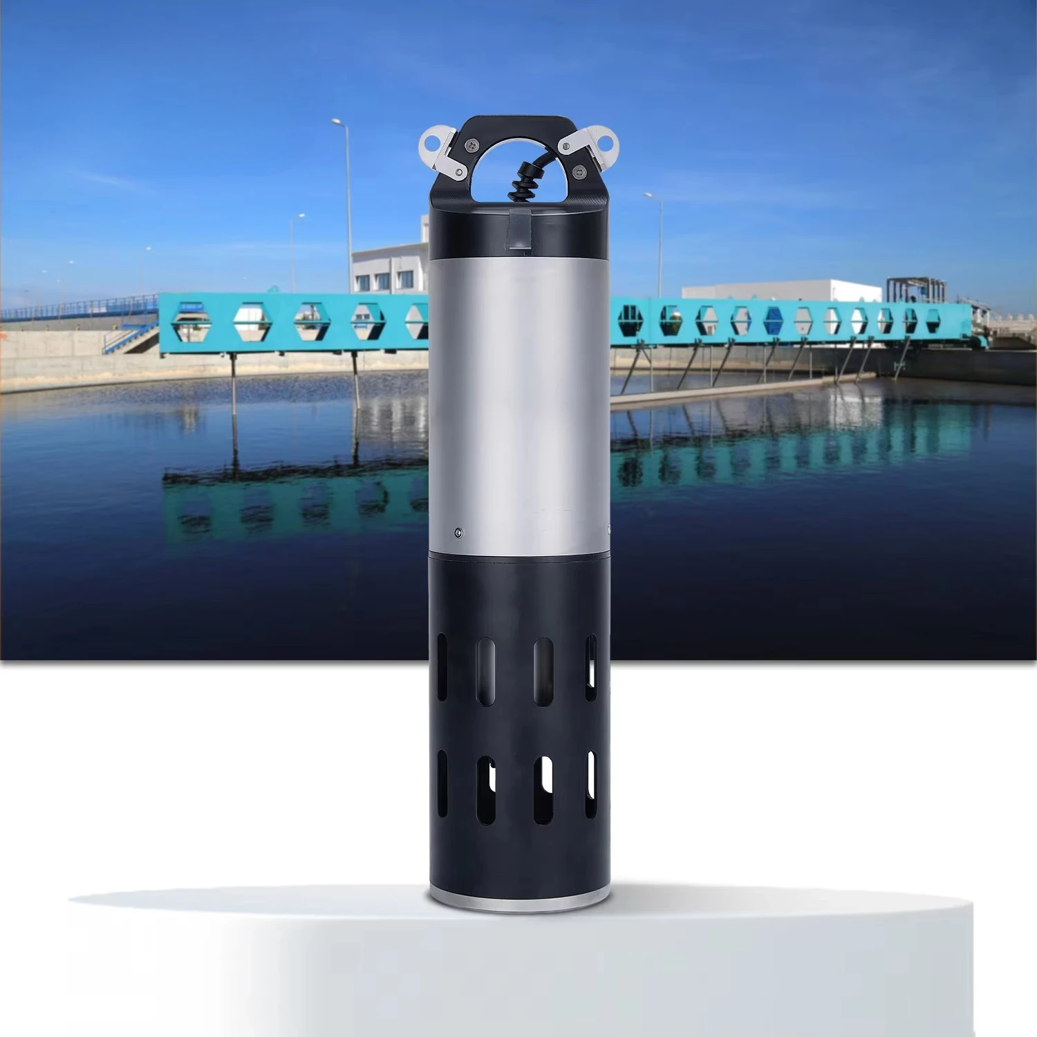 مقياس جودة المياه الرقمي متعدد المعلمات RS485 الاستشعار pH EC DO ORP Turb COD يمكن اختيار مياه الصرف الصحي