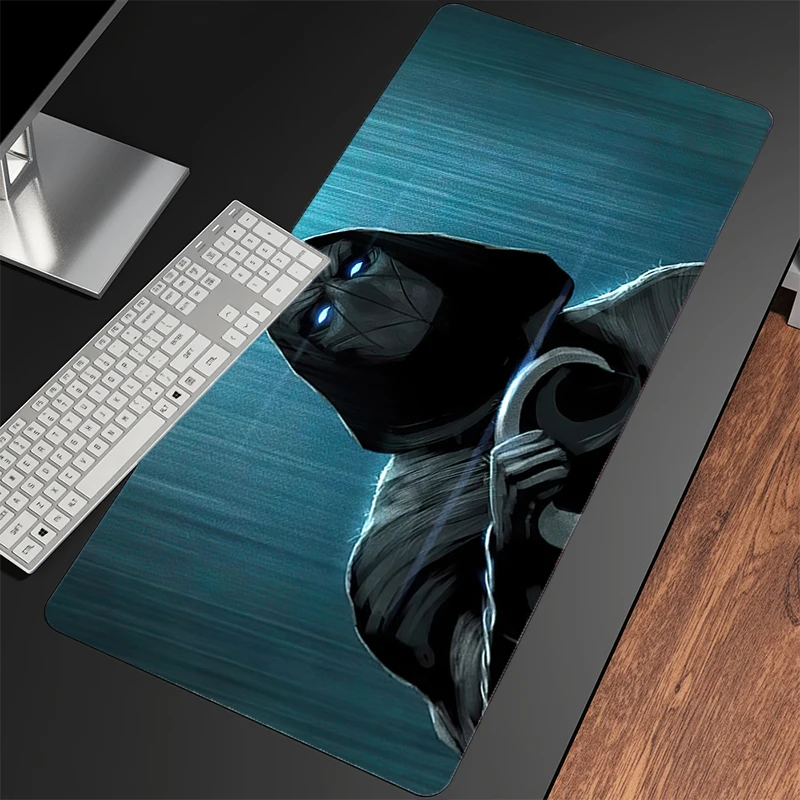 Gaming Mauspad E-Sports Spieler Moon Knight Computer Mousepad Schreibtisch Matte PC Anime Teppich Tastatur Gamer Zubehör Tisch Pad