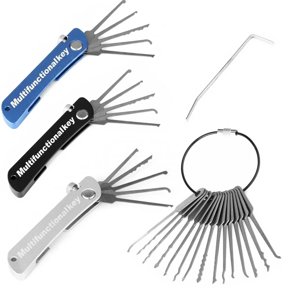 Lock Picking Set - 21-in-1 Stainless Steel Lock Picking Tools