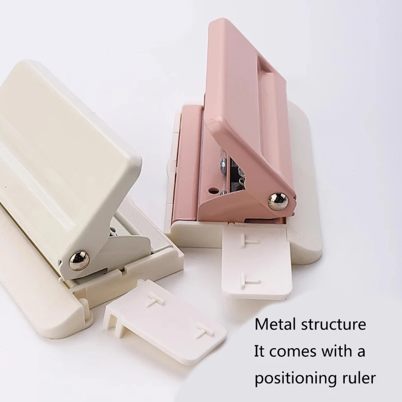 أداة صياغة يدوية مكونة من 4 فتحات لآلة التثقيب اليدوية واللوازم المكتبية المدرسية لسجل القصاصات