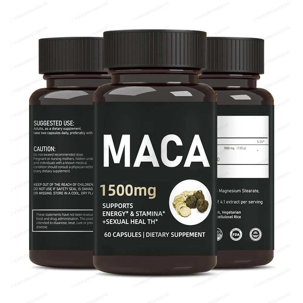 1 bottle of Maka capsules helps with overall health and life balance, enhancing immunity and health foods