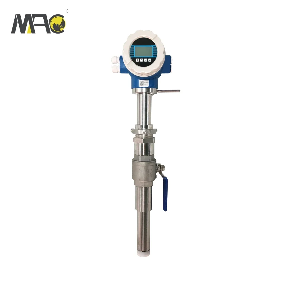 

Macsensor EMF insertion type electronet electromagnetic flow meter magnetic flowmeter