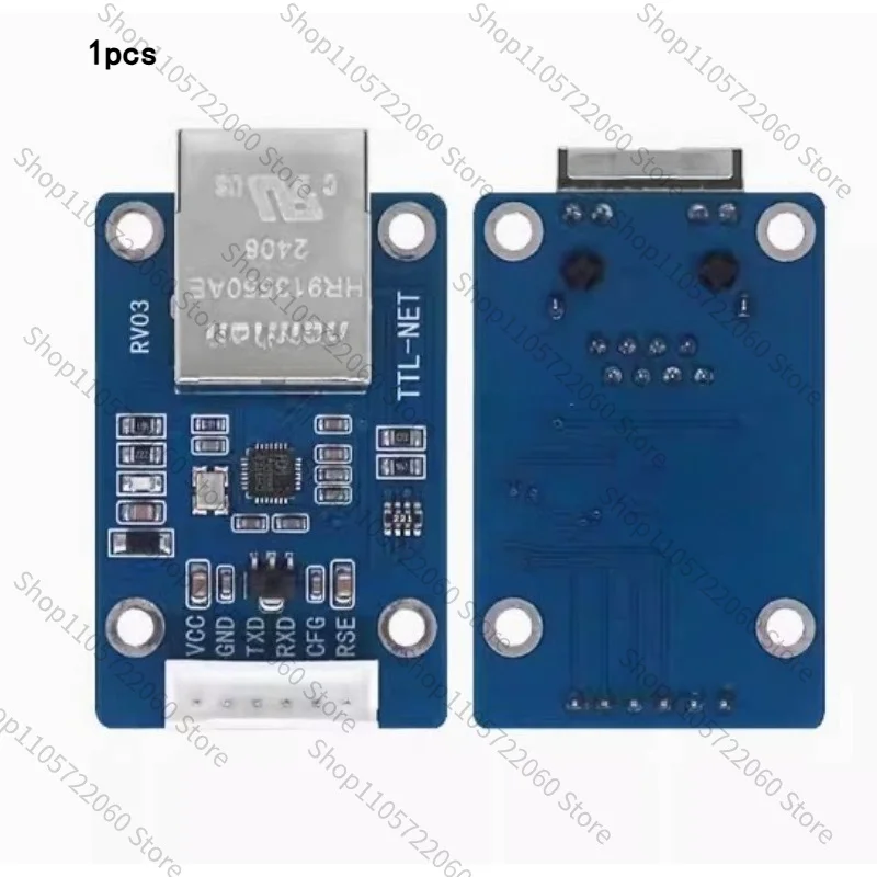 For Serial To Ethernet Module with CH9120 Chip, UART To LAN, 232/485 Serial Data Transparent Transmission Module