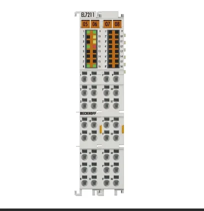 2026 BECKHOFF EL7211 | EtherCAT Terminal, 1-channel Motion Interface, Servomotor, 48 V DC, 4.5 A, Resolver